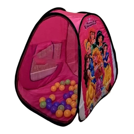 Foldable Tent House With 100 Pcs Ball - MULTICOLOUR
