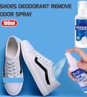 জুতা মোজার বিরক্তিকর দুর্গন্ধ দূর করতে Shoes & Socks Deodorant Sneaker Shoe Deodorizer Mist Spray100ml 【NI XIAO SHOE SPRY】