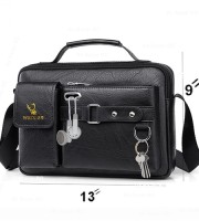 Fashion Male Real Cowhide Messenger Crossbody Bag Men Business Travel Handbag Boy Phone Bag