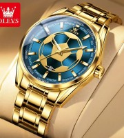 OLEVS Watch 9949 Football Dial Design (GOLDEN)