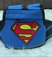 Bike Safety Belt  .(SUPER MAN BLUE )