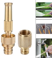 High Pressure Water Gun Household Pure Copper Direct Spray Gun Flower Watering Tool Adjustable Pressure Washer