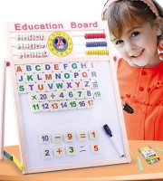 Multipurpose Magnetic Education Board With Stand.(Size 18'"/13.5")