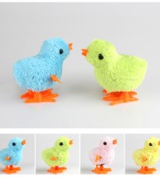 (6-pcs) Jumping Wind-up Chick Toys Chicken Hopping Windup Toy For Kids