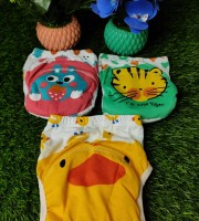 3 pcs premium quality washable baby diaper.