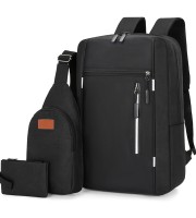 3 Pics Bag Combo Pack(Black)