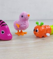 (3 PCS ) FISH , CATERPILLAR & CHICKEN moving TOY FOR KIDS