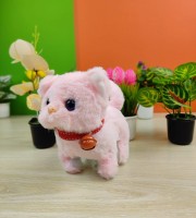 Electric Moving and Meowing Plush Cats (PINK)