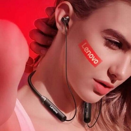 Lenovo HE05 Bluetooth Magnetic Neckband Earphones IPX5 Waterproof