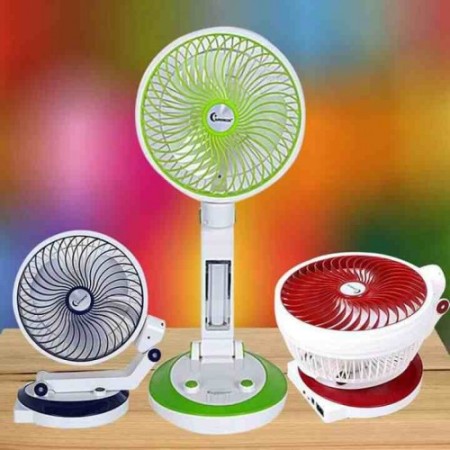 রিচার্জ্যাবল LED লাইট ও ফ্যান