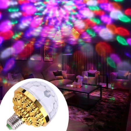 Disco Ball Lamps Decoration Rotating Crystal Magic Ball DJ Party Effect Lamp Decor