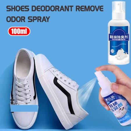 জুতা মোজার বিরক্তিকর দুর্গন্ধ দূর করতে Shoes & Socks Deodorant Sneaker Shoe Deodorizer Mist Spray100ml 【NI XIAO SHOE SPRY】