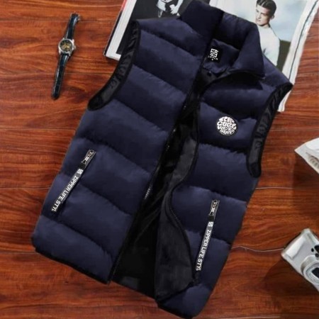 WINTER WARM CUSTOM OUTDOOR PANDDIG ( NAVY BLUE :SIZE M/L/XL)