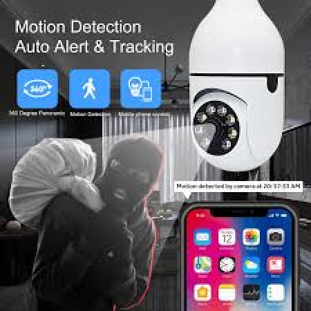 ORIGINAL PTZ Bulb System 360 Degree IP Camera ( V380 PRO APPS)