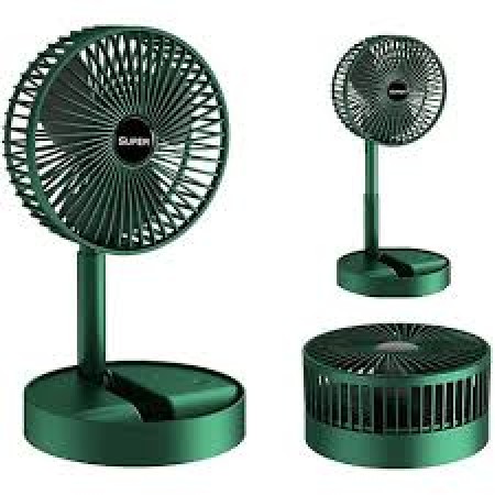 রিচার্জেবল ফোল্ডিং ফ্যান।(Mini Rechargeable Portable USB Folding Fan)
