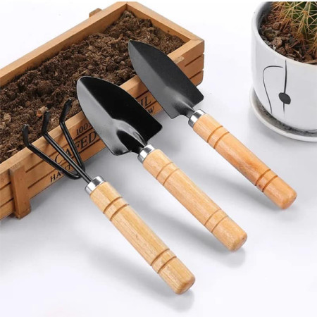3 Piece Heavy Mini Gardening Tools Set.