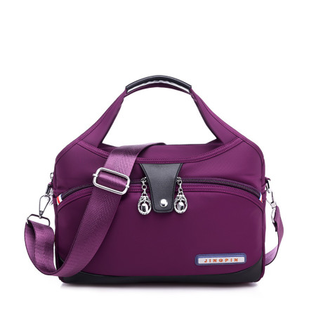 Large Capacity Waterproof Anti-theft Fashion ( purple colour)