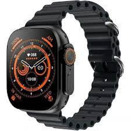 T800 ULTA SMART WATCH  (BLACK )