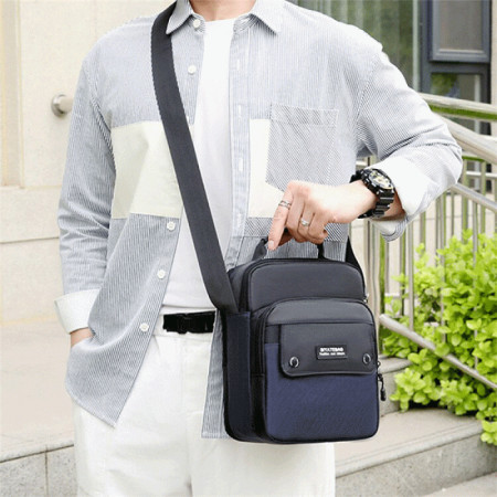 Multifunctional Waterproof shoulder Bag (Blue)