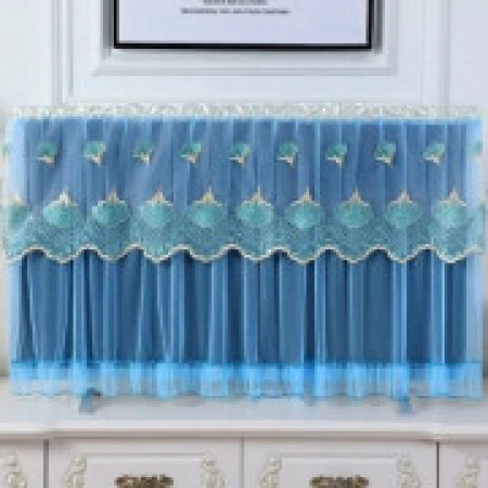 53'" - 65".High Quality Dustproof TV COVER(Sky Blue)