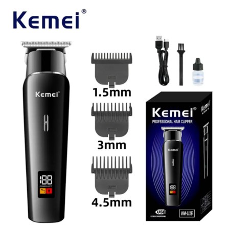 Kemei KM-1113 Pro Electric Barber Professional Hair Trimmer.