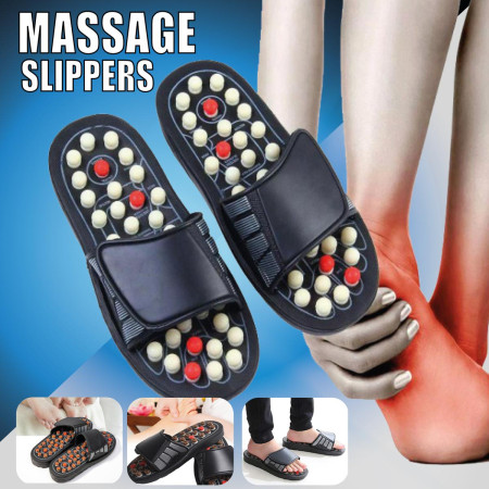 1 Pair Feet Massage Slippers Foot Reflexology Acupuncture Therapy Slipper