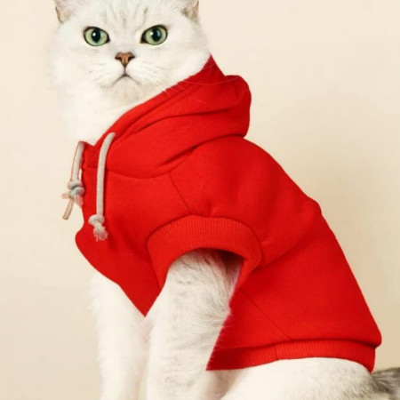 Winter Cat Premimum Dress red