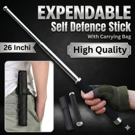 High Quality Self Defence quality Stick For Men(ভাঁজযোগ্য লাঠি)